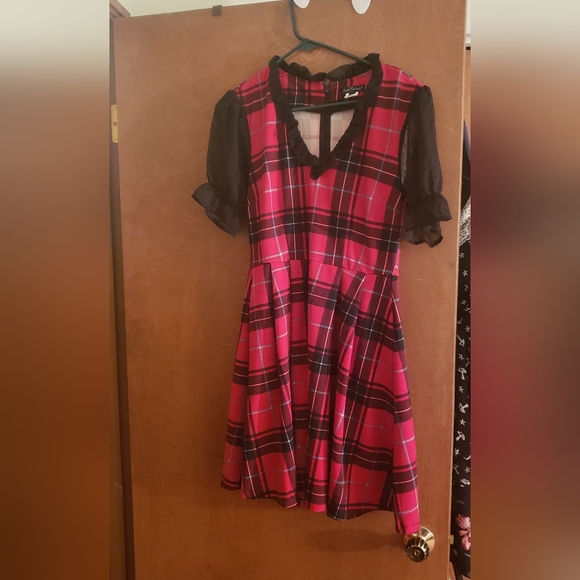 Smak parlour plaid dress medium size - Picture 1 of 3